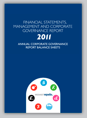 Financial Statements and Management. Annual Corporate Governance Report Balance Sheets 2011