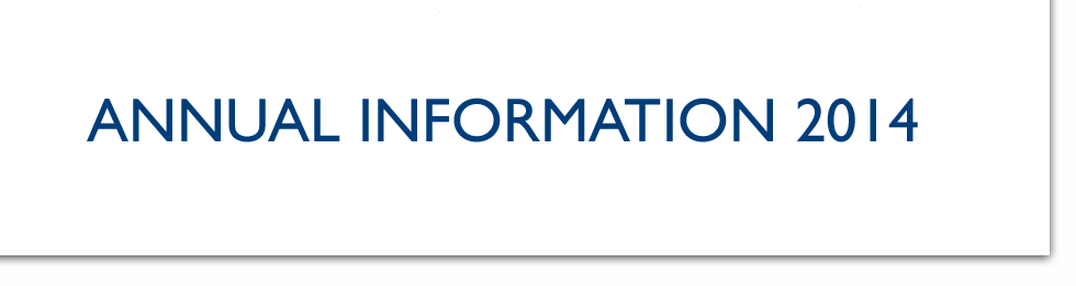 Título Información anual 2014